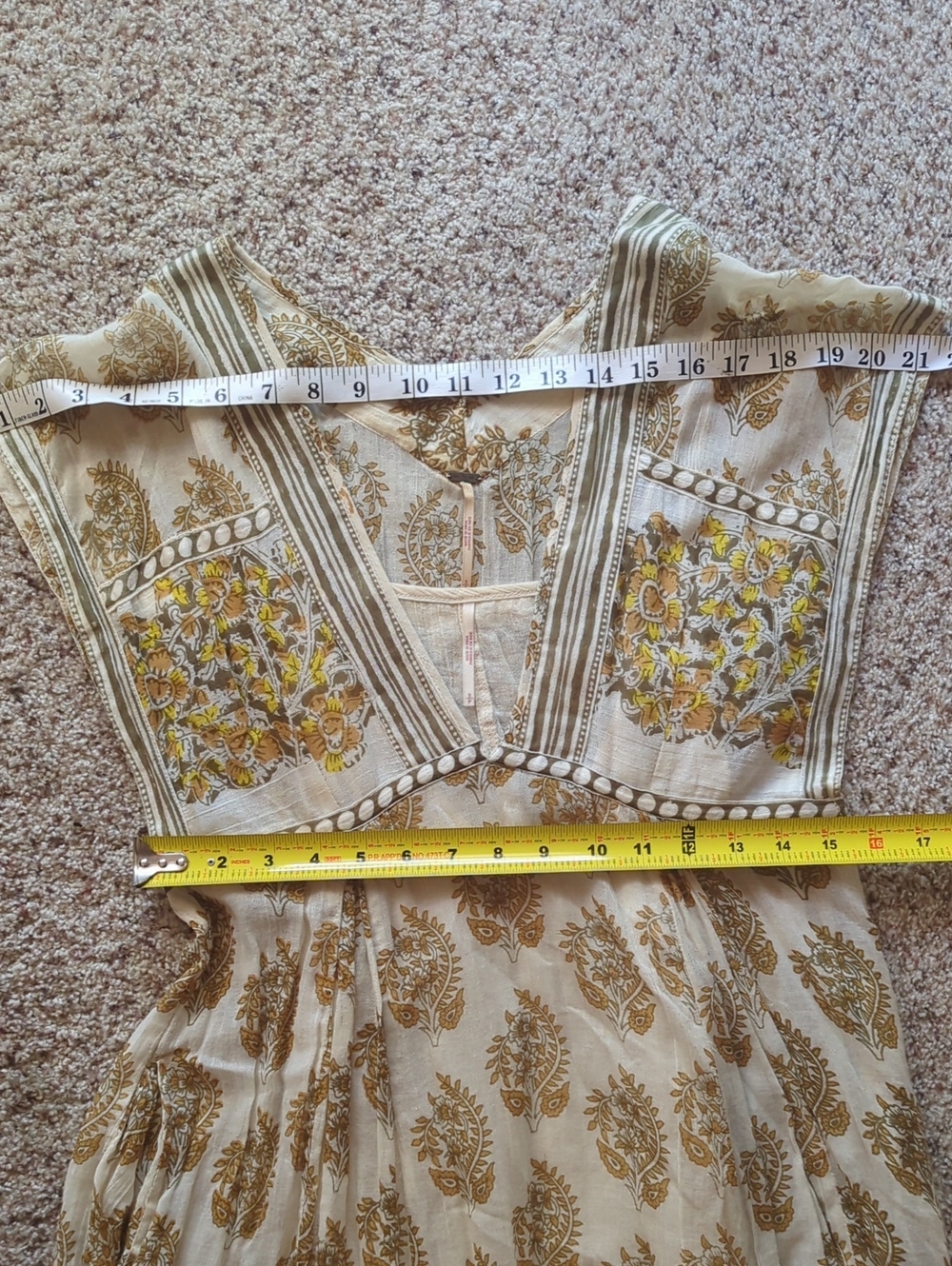 Free People Boho Maxi Dress Small - Picture 3 of 4